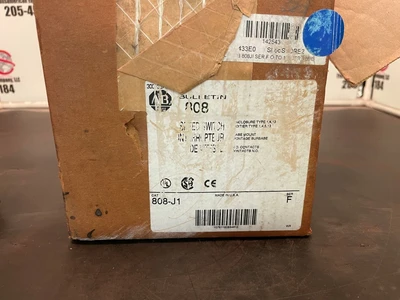 NEW Allen-Bradley NO: 808-J1