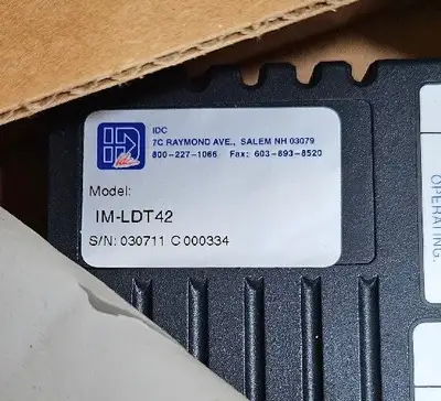 USED LIMITRON IDC IM-LDT42