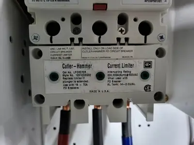 60/15 Amp MCC Circuit Breaker HFD3060/HFD3015 w/ Limiter LFD3070R