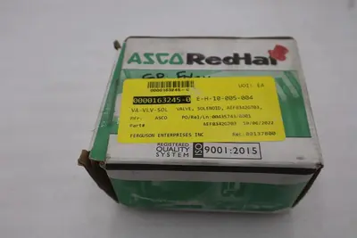 NEW IN BOX ASCO EF8342G703 120V 100-125PSI 3/8" NSMP STOCK G562