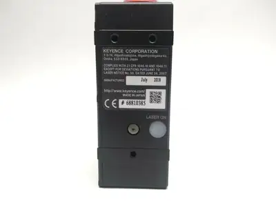 USED KEYENCE HIGH-SPEED 2D LASER PROFILER SENSOR HEAD, DIFFUSE REFLECTION