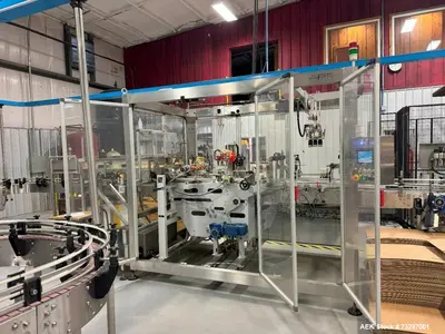 Used Bottling Line – GAI Rotary Filler, APE Packers, ROPP Capper, Case Sealer