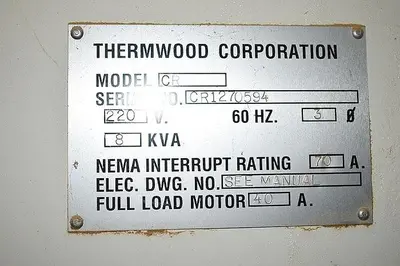 (2) THERMWOOD CARVING ROBOT SYSTEMS