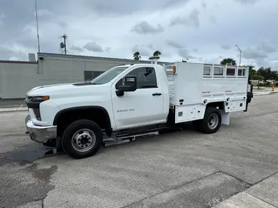 Used 2021 CHEVROLET SILVERADO 3500HD Service & Utility Trucks Florida US | Truck and Van Outlet #1509247