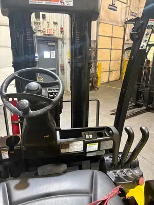 Used 2020 Yale ERC050VGN 4-Wheel Sit down Electric Counterbalance Forklifts New York US | United Lift #1446698