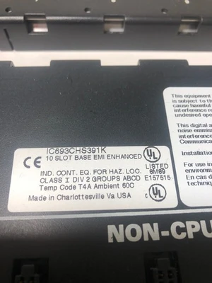 USED GE Fanuc IC693CHS392F