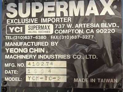1995 SUPERMAX TC-2 CNC Lathes. | 520 Machinery Sales LLC (11)