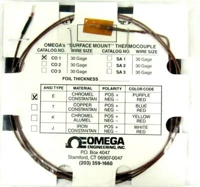 NEW OMEGA CO1-E THERMOCOUPLE CO1E