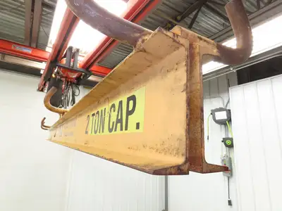 Caldwell 18-2-12 4000 Lb 2 Ton Rigging Lifting Beam 12' Fixed Twin Basket Sling