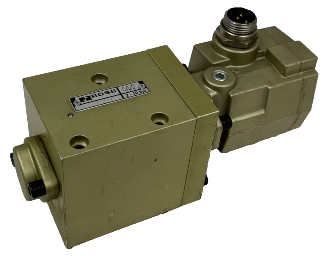 USED ROSS 2773B5996 SOLENOID CONTROL VALVE 2-10bar 26VA 110-120V 50/60HZ