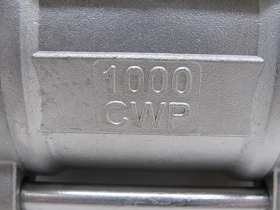 NEW MIDWEST CONTROL 1000CWP BALL VALVE 2" CF8M