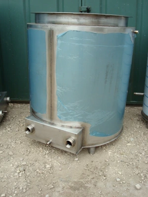 1,100 L S/S Electrically Heated Jacketed Cooker Tank