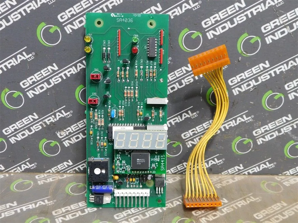 CEN Electronics SA4036 GNB Fer Charger 100 Control Board SA4415 PC1336 Rev. C Used