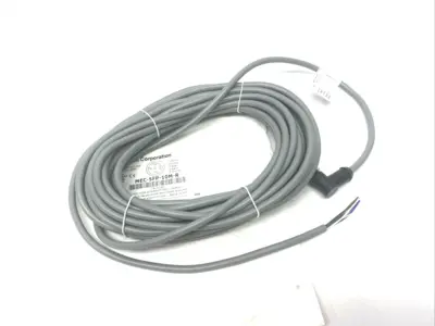 New | in-Stock Mencom Single End Cordset Female Right Angle M12 5-Pin 10m Cable & Wire Michigan US | Maverick Industrial Sales #1392614