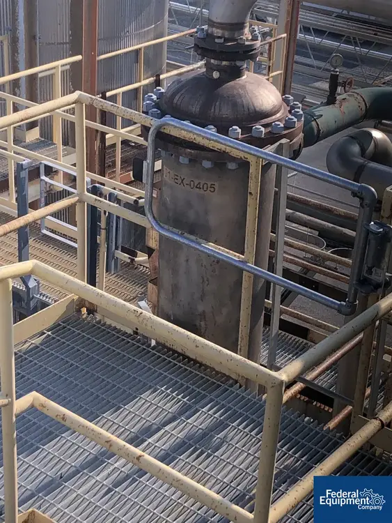 Used Trumbo, Incorporated 1,417 Sq Ft Trumbo Heat Exchanger, 316L S/S, 100/100# Heat Exchangers Ohio US | Federal Equipment Company 24 #126612