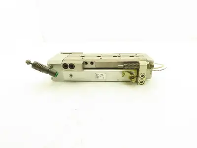 SMC MXQ25-100BSR Pneumatic Air Slide Table End Lock Cylinder 25mm x 100mm Stroke