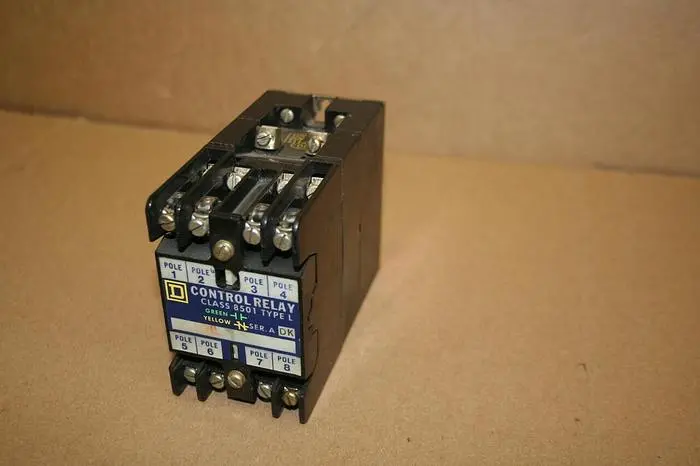 Used SQUARE D 8501-L0-40 Relays & Switches Michigan US | Ideal Machinery #598957
