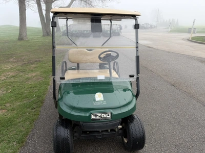 (1) 2015 E-Z-Go golf cart with a Kawasaki gas engine, does not include Club canopy, ball cover, club...