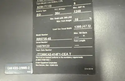 Used CROWN RR5725-45 Misc Forklifts Illinois US | Mitsubishi HC Capital America #1362618