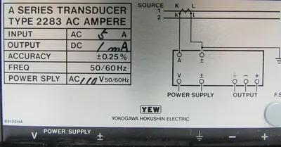 NEW YOKOGAWA 2283 TRANSDUCER A SERIES