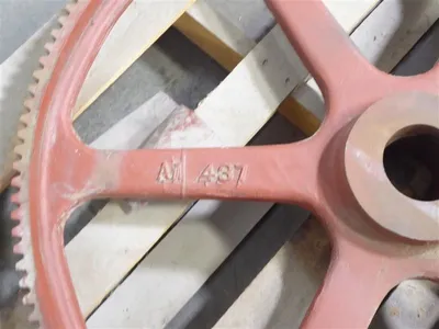 Maddox 38-3/8" Diameter Spur Gear 4" Width 3-11/16" Bore 152 Teeth Surplus