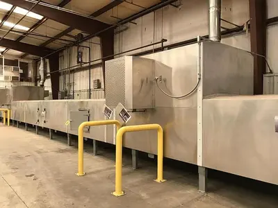 Used 2004 BAKER PERKINS 48" INDIRECT FIRED TUNNEL OVEN Continuous Ovens Texas US | Bakery Machinery and Engineering #1770306