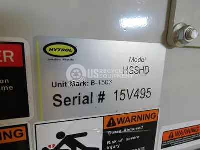 Used HYTROL HSSHD INCLINED CONVEYOR Conveyors Indiana US | US Recycling Equipment #1285462