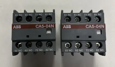 New | in-Stock ABB CA5-04N Misc Electrical & Power Parts Ohio US | Surplus Asset Holdings #1243477