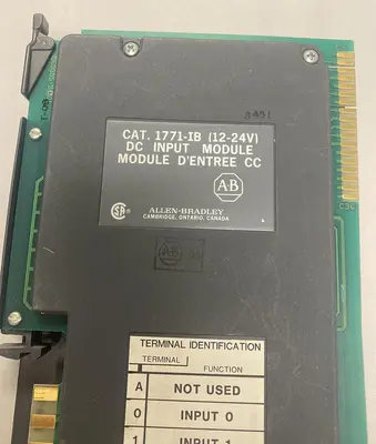 Used ALLEN-BRADLEY ALLEN-BRADLEY 1771-IB PLC Input & Output | Surplus Asset Holdings #1216814