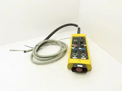 Skaltek XAC-B12 Coiler Control Station Pendant Pushbutton Switches w/E-Stop