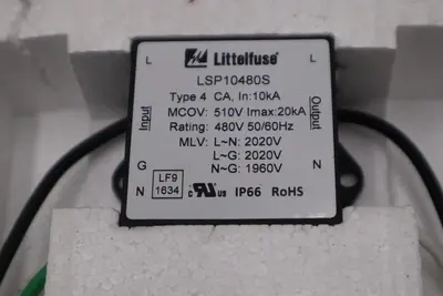 BOX OF 8 - LITTELFUSE LSP10480S Surge Protecto Mains Surge Protector #H841