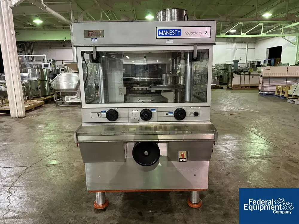 USED Manesty Manesty Novapress Tablet Press, 45 Station