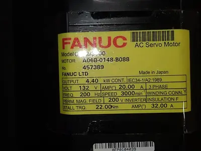 USED FANUC A06B0148B088