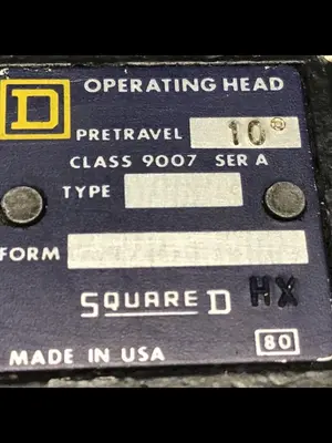 USED SQUARE D 9007-AEQ2699