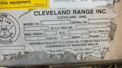 USED 1996 CLEVELAND KGL-40-T