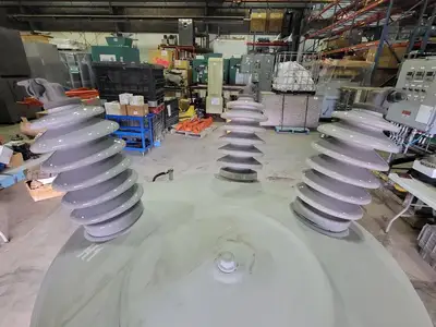 112.5 kVA Three Phase Distribution Transformer Pri 4160V, Sec 600Y/347V