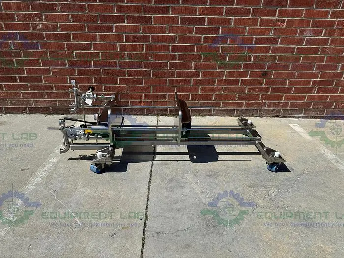 Used MILLIPORE MPOD SYS1B CP8PA5001A FILTER PRESS W/ ENERPAC P142 HYDRAULIC HAND PUMP Filtration Equipment | Equipment Lab #486516