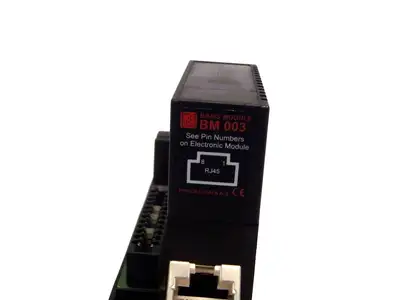 USED EMERSON BASE MODULE RJ45 ETHERNET 3A 250V