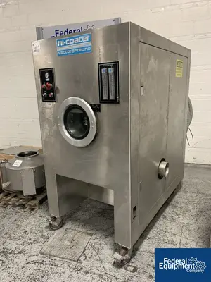 USED Vector 48/60 Vector Hi-Coater Coating Pan, Model HCT-48/60, S/S
