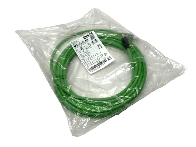 New | in-Stock Murrelektronik Double Ended Ethernet Cable M12 RJ45 4-Pole 7m Cable & Wire Michigan US | Maverick Industrial Sales #1461068