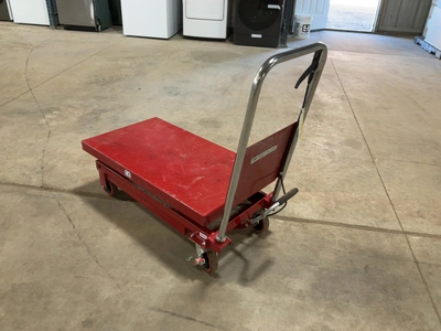 Used ULINE H-1784 DOUBLE SCISSOR LIFT TABLE Scissor Lifters Michigan US | Miedema Asset Management Group #1579974