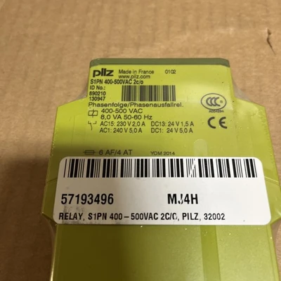 NEW Pilz 890210