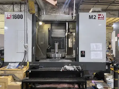 Used 2014 HAAS EC-1600 Horizontal Machining Centers Illinois US | Machinery Marketing International #1362730