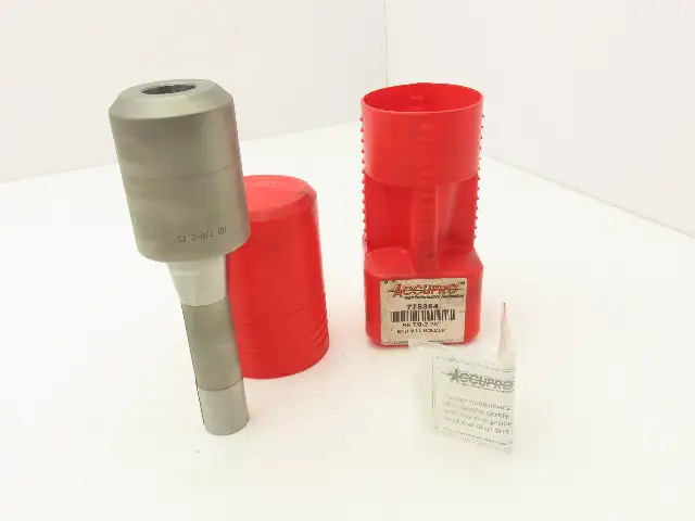 Accupro 775354 End Mill Holder: R8 Taper, Taper Shank, 7/8-2.75" Hole Dia
