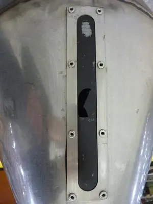 USED METAL FABRICATOR HOPPER559