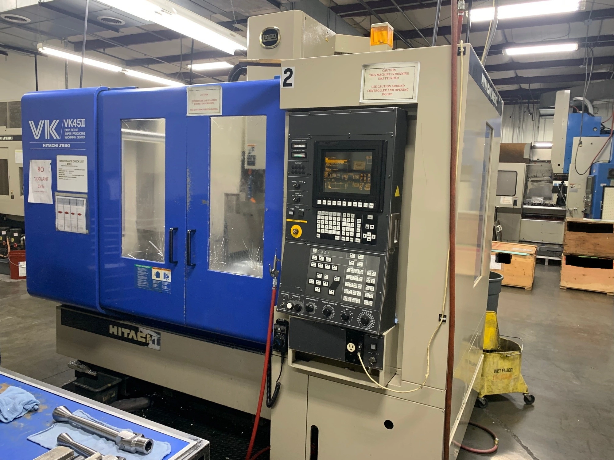 USED 1997 HITACHI SEIKI VK 45-II