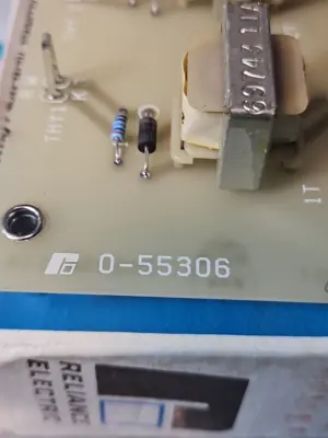 RELIANCE ELECTRIC 0-55306 GATE DRIVER CIRCUIT BOARD. Loc3B-18