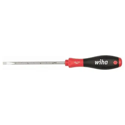 Wiha 7/32" x 5" Slotted Screwdriver with Scales SoftFinish 30237