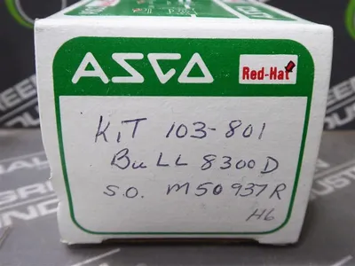 ASCO 103-801 Solenoid Valve Spare Parts Kit New NIB