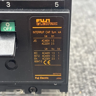 Used Fuji Electric BB3AEA-010 Circuit Breakers California US | Davliegogo LLC #1706698